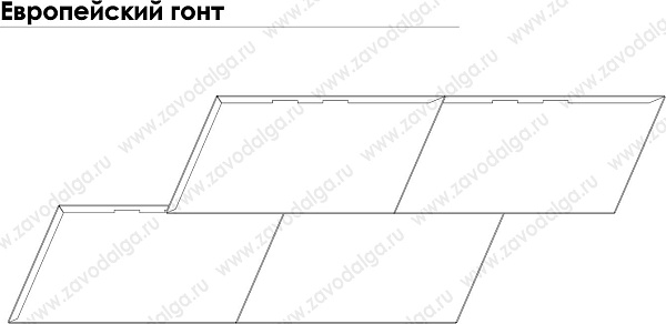 Европейский гонт